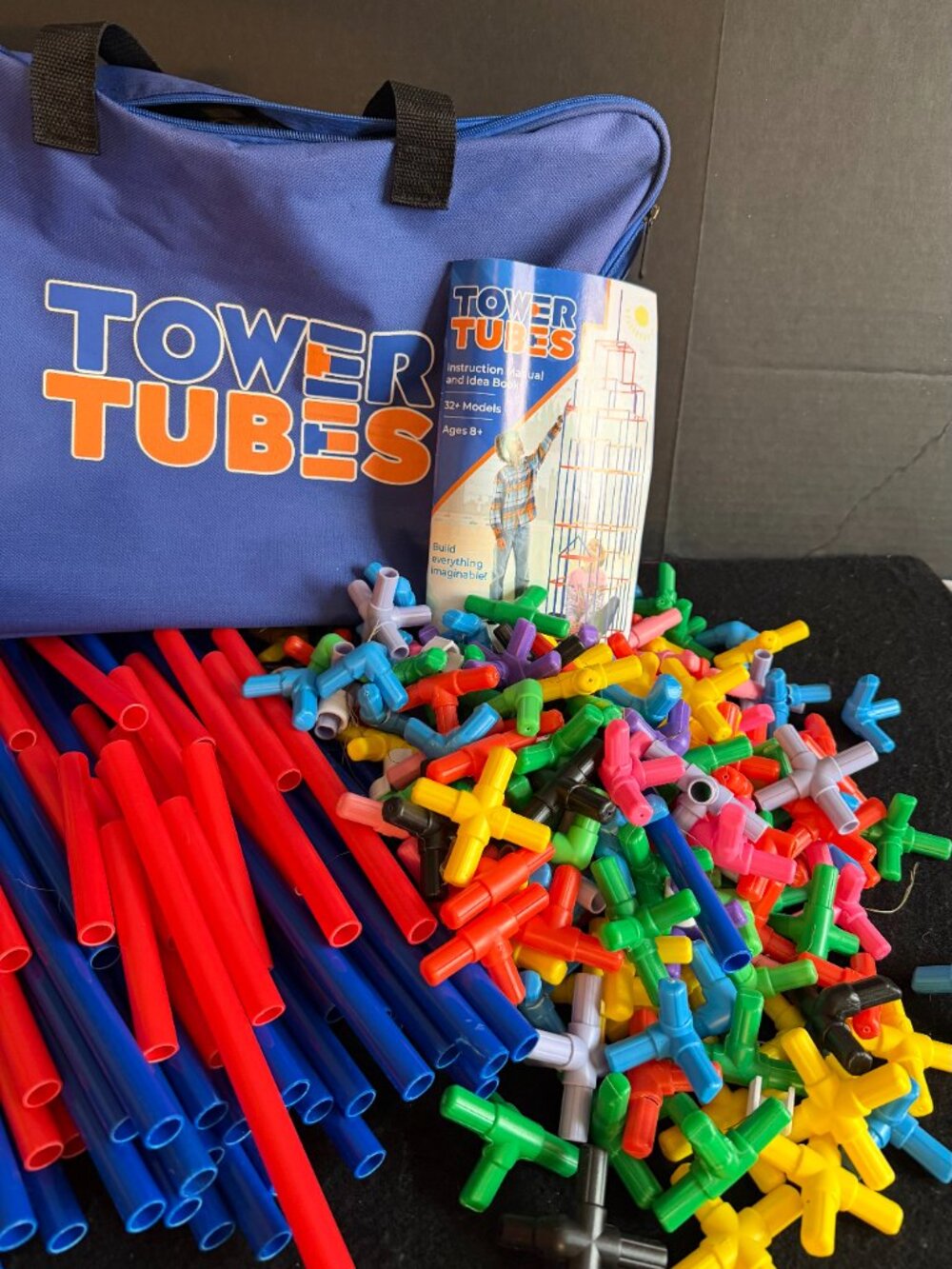 Tower Tubes STEM Engineering  Fort Building Set* - Picture 4 of 5